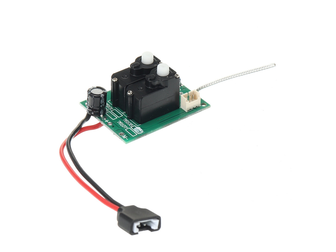 V2 Placa Receptora Servo Bordo 4 Canais Giroscópio para Eachine Mini Mustang P 51d/mini F4u/mini T 28/spitfire/p40/a6m Zero Rc MDUG