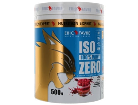 Iso 100% Whey Zero 500 gSabor: Framboesa ERIC FAVRE