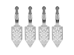 Conjunto De 4 Colheres Para Absinto, Colher De Coquetel Para Absinto Em Aço Inoxidável, Fonte Gótica Para Absinto