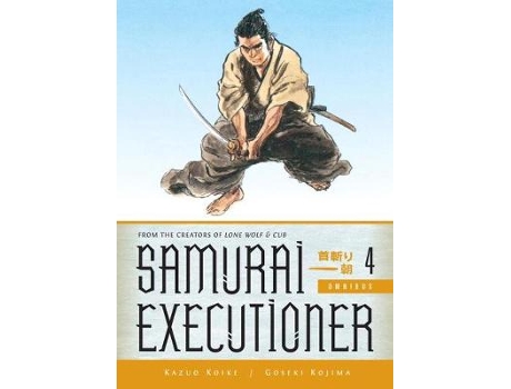Livro samurai executioner omnibus volume 4 de kazuo koike (inglês)