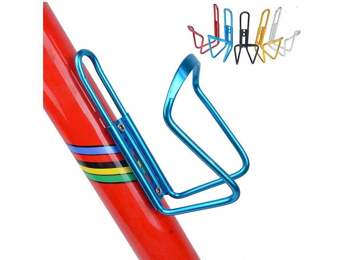 Lurelia Garrafa Leve Para Ciclismo, Liga De Alumínio / Alumínio, Preto / Vermelho / Azul