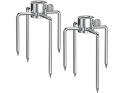 Garfos Para Espeto Giratório - Compatíveis Com Hastes Hexagonais De 1/2" E 3/8"