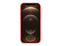 Capa Magsafe para iPhone 12 MERCURY Silicone Vermelho