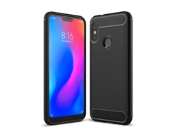 Capa Xiaomi Mi A2 Lite, Redmi 6 Pro MULTISHOP Carbono Preto
