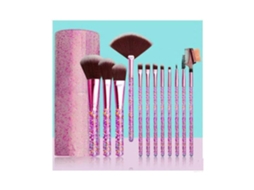 Conjuntos de 12 Peças de para Base Líquida Creme e Pó Corretivo Blush e Contorno Cor2 LUUCOZK
