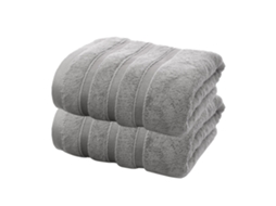 Fibra De Bambu De 2 Peças Sobrecarregadas, Toalhas De Banho Super Macias, Altamente Absorventes, Conforto