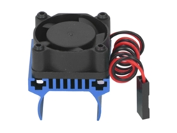 Cooler de motor Business com dissipador de calor, para carro controle remoto Traxxas 1/18, azul | S/MARCA