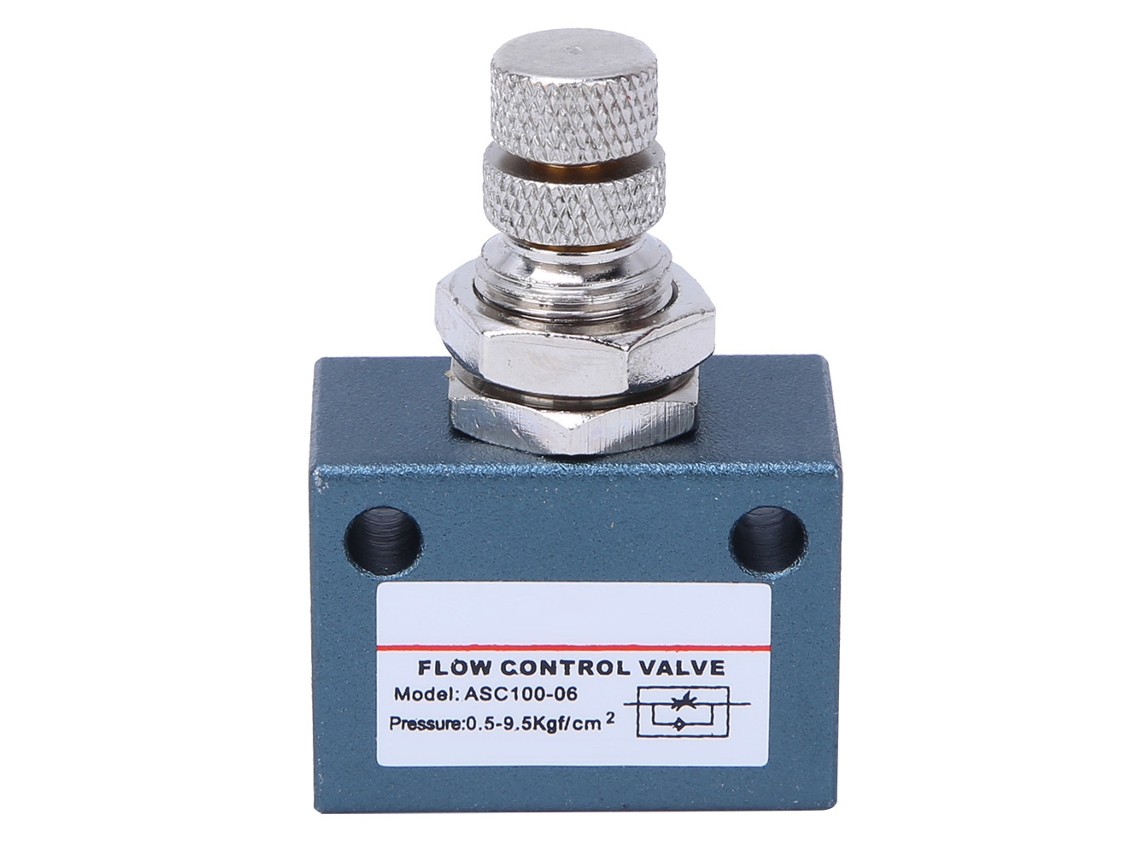 Válvula De Controlo De Fluxo G1/8 Laxiscreed Em Liga De Alumínio, Até 200 L/min