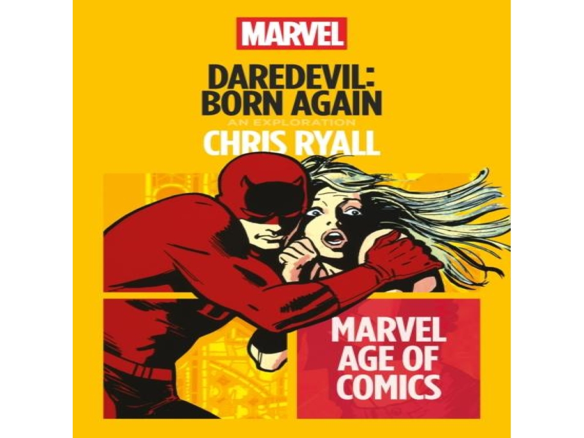 Livro Daredevil Born Again de Chris Ryall (Inglês)