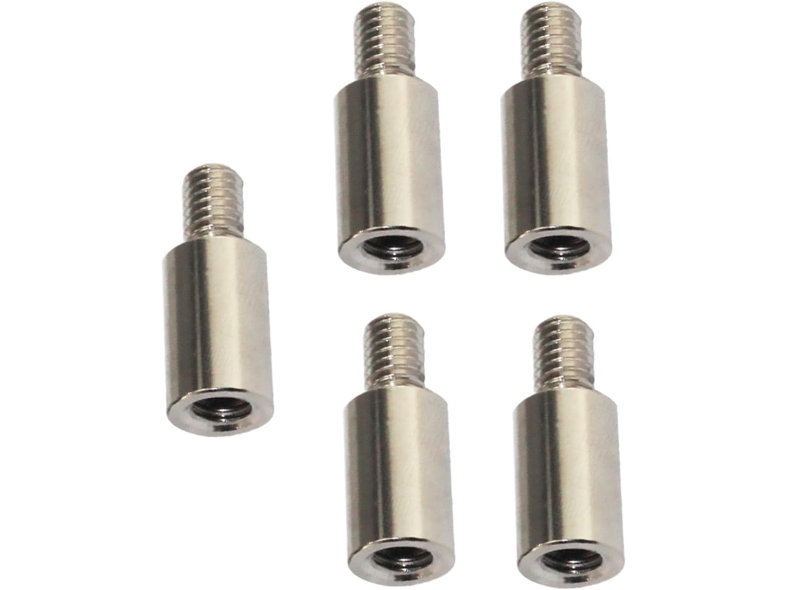 Supvox Lote De 5 Rallonges Metálicos De 1 - 5 Cm Para Poteaux À Vis De Fixação 1,5 Fixação, Acessórios