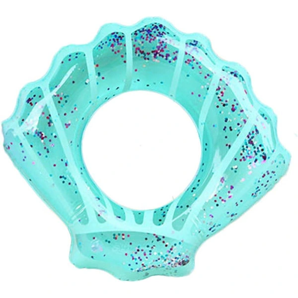 Boias de Natação em Formato de Concha para Crianças e Adultos, Piscina, Inflável, Balsa Flutuante, Água, Tubo, Verão AQUAFORGE