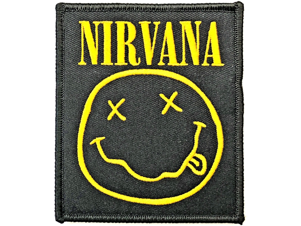Emblema de Coser ROCK OFF Nirvana Smiley