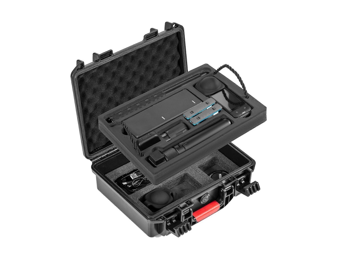 Mala De Armazenamento Impermeável De Camada Dupla Startrc Para Insta360 X5 (preta)