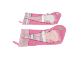 Laxiscreed Kit De 2 Meias De Natal Faceless Santa Para Decoração Natalícia