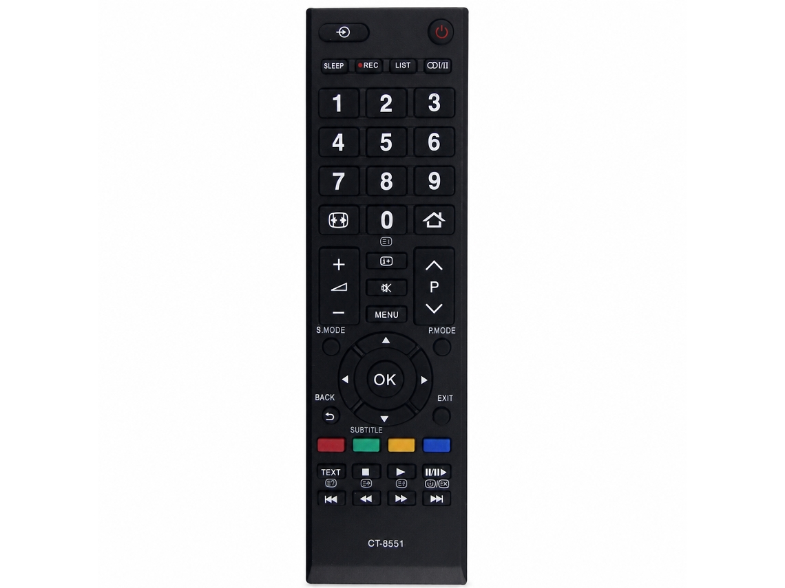 Comando À Distância Para Tv Compatível Com Toshiba Ct-8551_dae