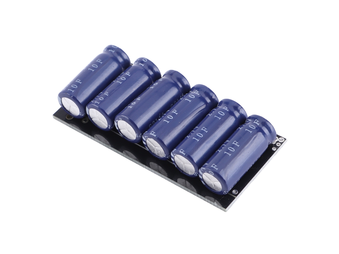 Módulo De Capacitor De 16v 1f 2f Com Placa De Proteção Capacitores Super 2.7v 10f