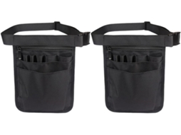 Conjunto De 2 Peças Para Ferramentas, Estojo Tipo Banana Leve Em Nylon Para Enfermeiros, Ideal Para Organização Médica.