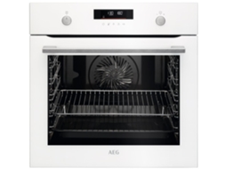 Forno Multifunções AEG BPS535160W (71 L AquaClean e Pirólitico - Branco) 