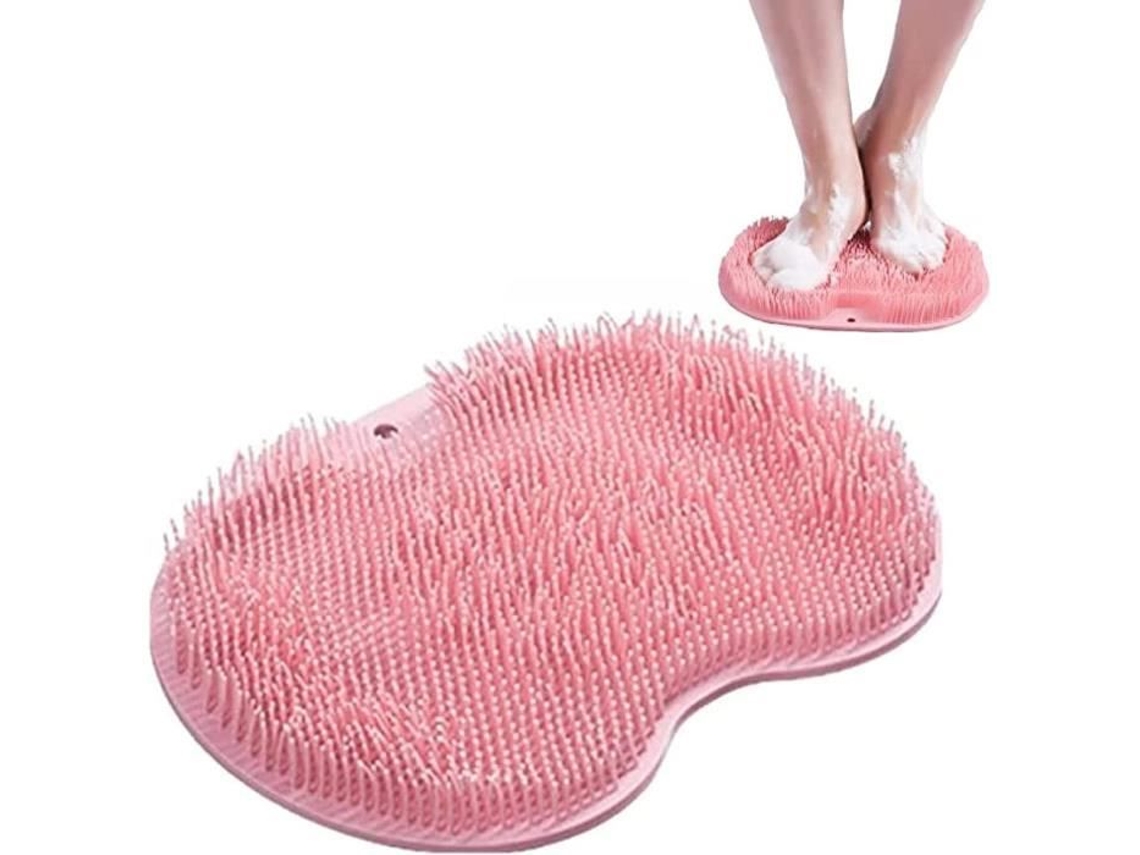 Esfoliante Corporal para Pele 3 Peças Chuveiro Cor Aleatória Masculino Esfrega para Trás para Mas Purificador Alça de Banheiro L 883