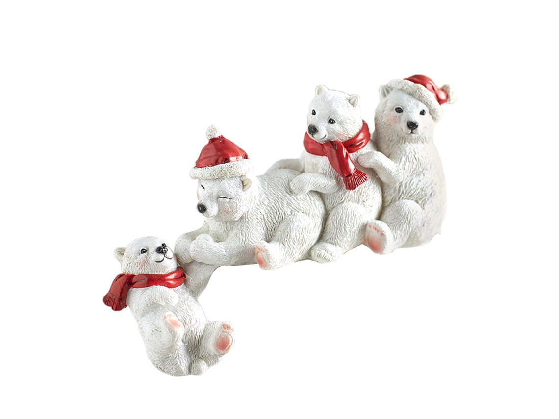 Laxiscreed Decoração De Natal Com Urso Polar Para Árvores Festivas E Encantadoras