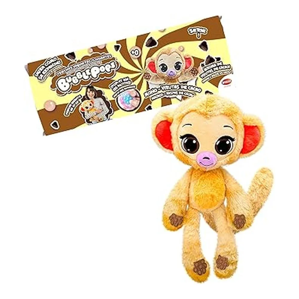 Bizak Bubble Pops Peluche Mono Cacao, Aroma Y Crecimiento X5 64492004 Mon.vir.c Bizakp25