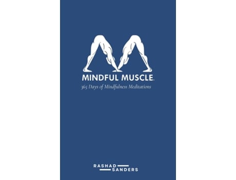 Livro Mindful Muscle Mediation Book de Rashad Sanders (Inglês)