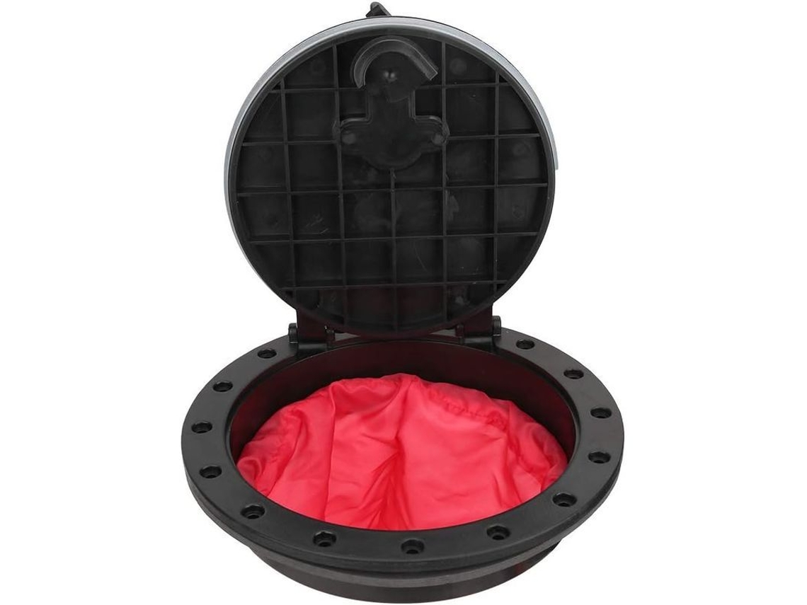 Tapa De Compartimento De Tipo Circular Antideslizante Para Canoa Kayak Barco, 8 Polegadas