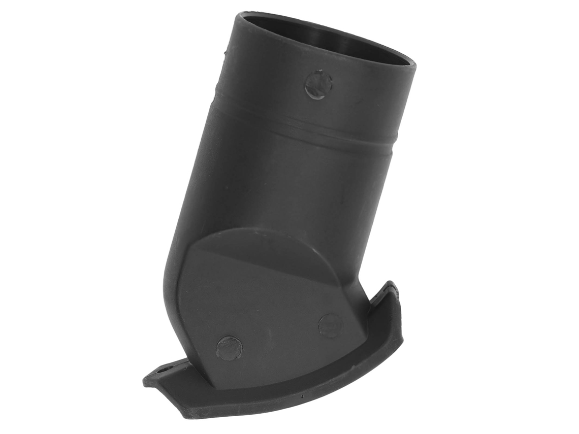 Conector para saco de pó para serra de esquadria - Peça de reposição robusta e prática para acessórios da serra de esquadria modelo 255