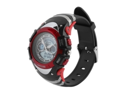 Relógio Esportivo Infantil EOOCOO com Bluetooth, resistente à água, na cor vermelho