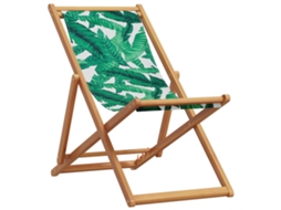 Folding Chair, Folding Chairs Vidaxl Verde Madeira (n/a)