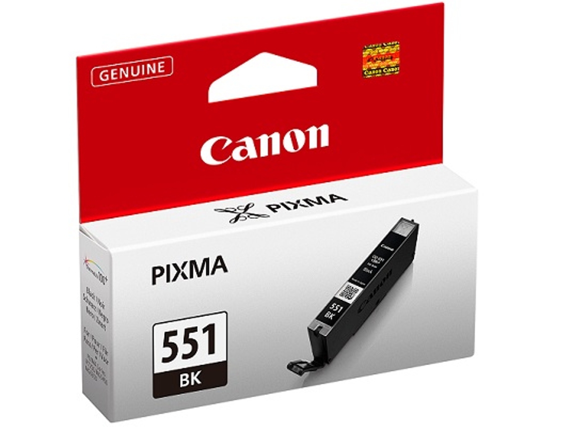 Tinteiro CANON CLI-551 Preto (6508B001)