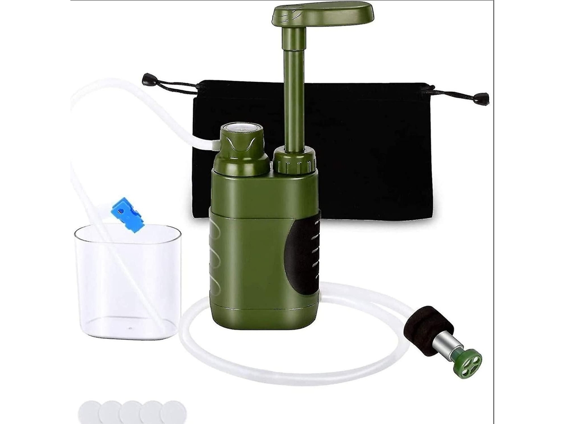 Filtro de Água, Camping, Multicamadas, Bomba, Uso Externo ELECTVAULT1