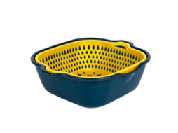 Cesta LAXISCREED 2 em 1 para Lavar e Secar Legumes e Frutas
