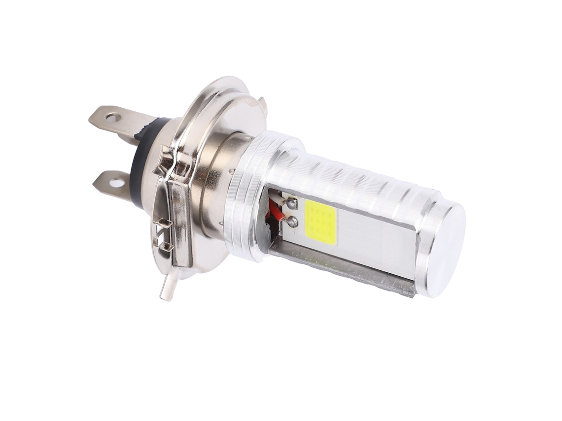 Laxiscreed Faróis Led Para Motos Com Chip H4 Cob Luz Alto E Baixo De Alta Performance