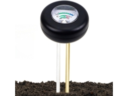 Medidor De Umidade Do Solo, Ph E Fertilidade 3em 1sem Bateria, Com Sonda Dupla Metal Para Plantas Jardim