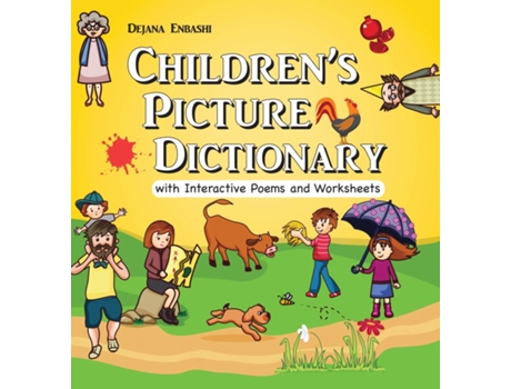 Livro Childrens Picture Dictionary De Dejana Enbashi (inglês)