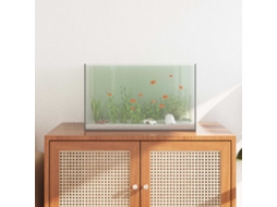Vidaxl Aquário Com Armazenamento Transparente 50 X 30 X 30 Cm Vidro