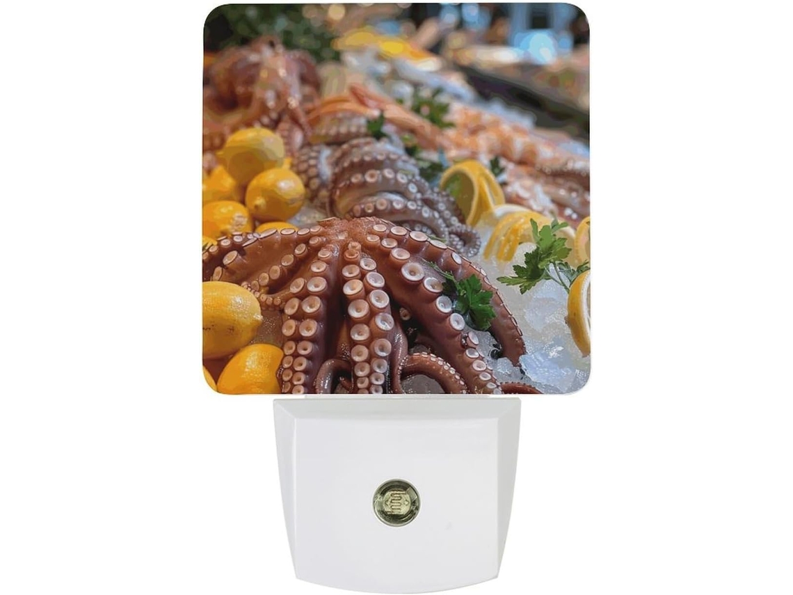 Luz Noturna Led Com Sensor, Luz Noturna Branca Quente Suave Banheiro, Quarto E Cozinha Quadrada