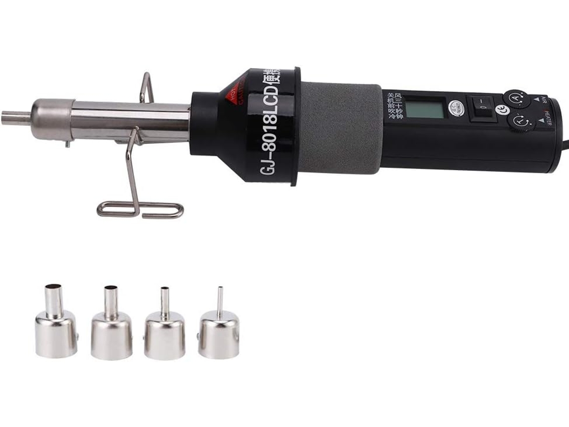 Pistola De Solda Com Termostato Ajustável De 4 Polegadas Para Componentes De Soldagem.