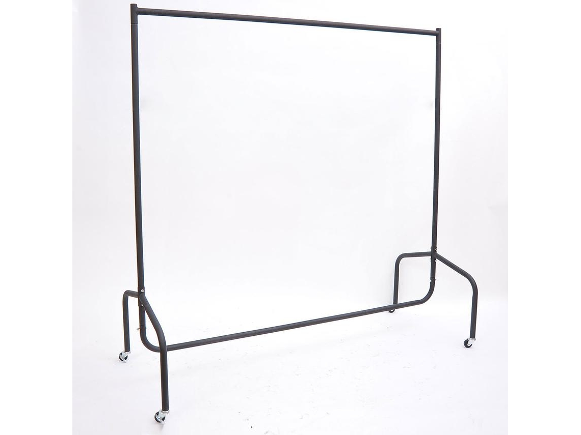 Charriot Metal Cor Preto 150x60x170 Cm Homcom