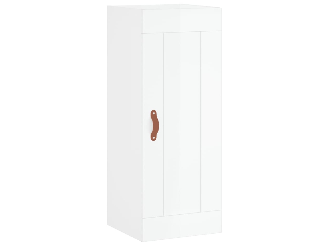 Wall Mounted Cabinet, Wall Mounted Cabinets Vidaxl Branco Madeira Processada (n/a)