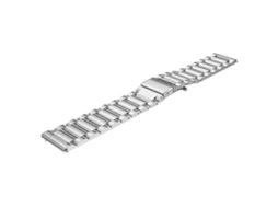 Pulseira De Relógio De Aço Inoxidável, Pulseira De Relógio Prateada, Confortável De Usar, 1 Pacote Olysi Shop