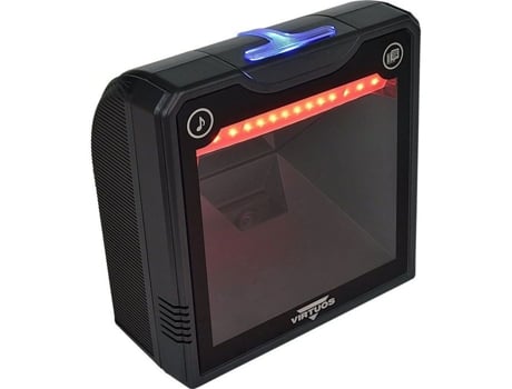 Leitor Ccd 2d Virtuos Ht 865a, Estacionário, Usb, Vermelho