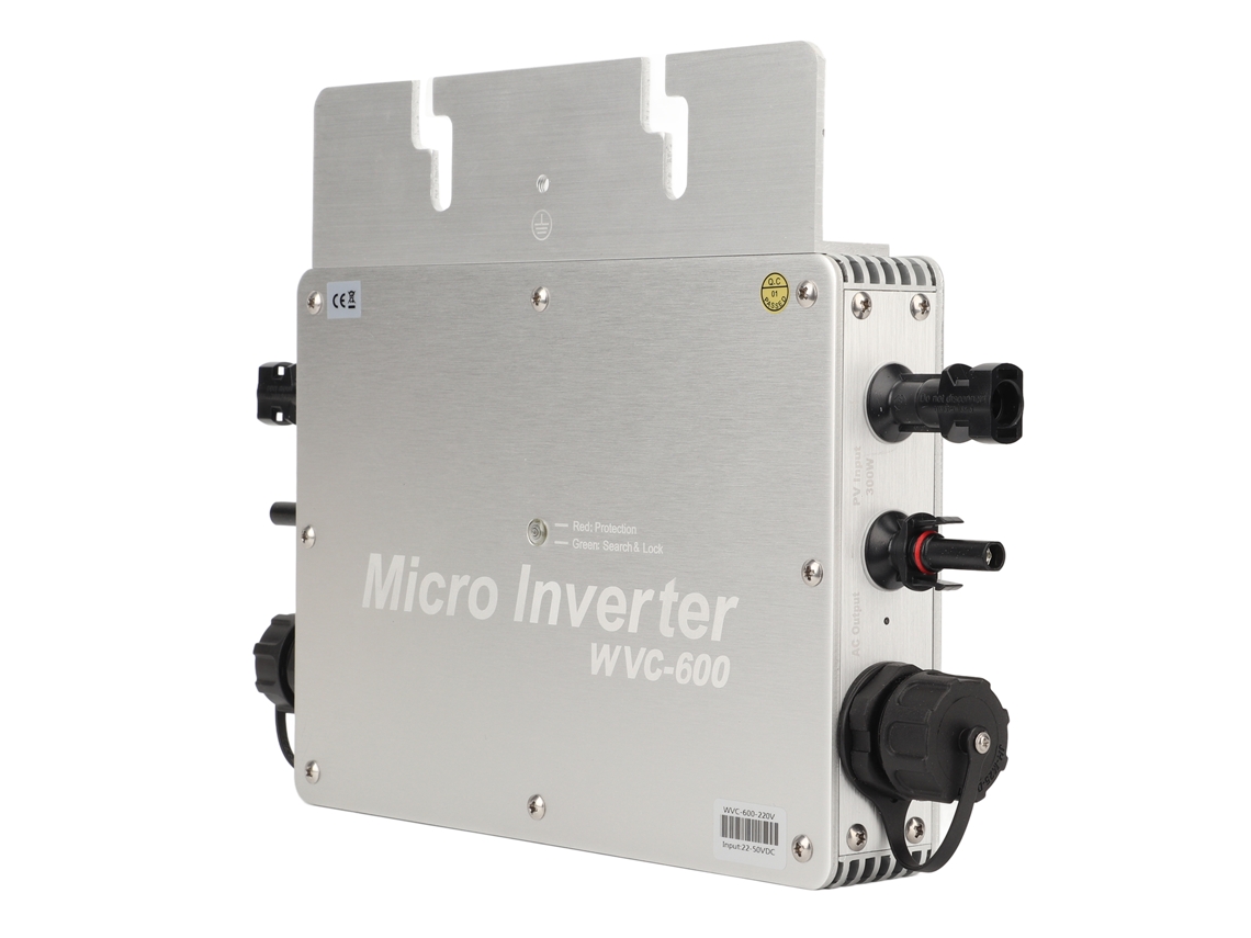 Inversor Laxiscreed 600w Conectado À Rede Em Liga De Alumínio Para Energia Renovável