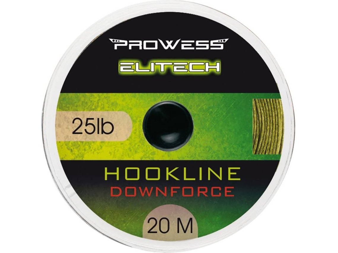 Linha de Pesca de monofilamento PROWESS Downforce Hooklink Super Soft Verde (20 m)