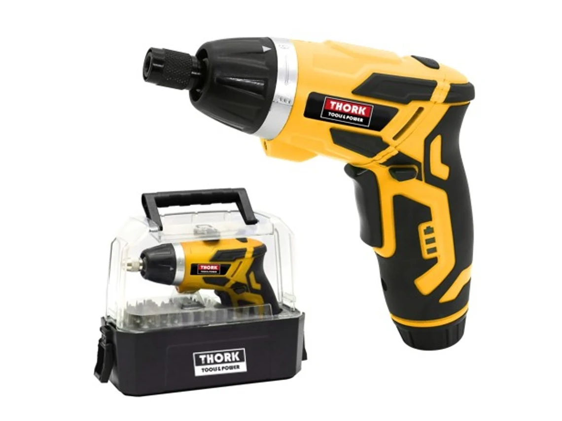 Berbequim e Aparafusadora Elétrica 3.6v THORK
