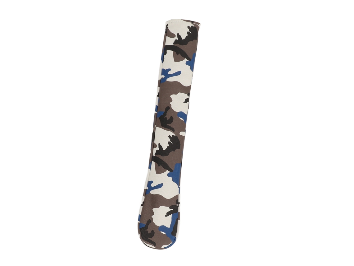 Business Capa Protetora para Bastão de Alinhamento de Golfe Camuflagem Azul Impermeável com Pelúcia Espessa