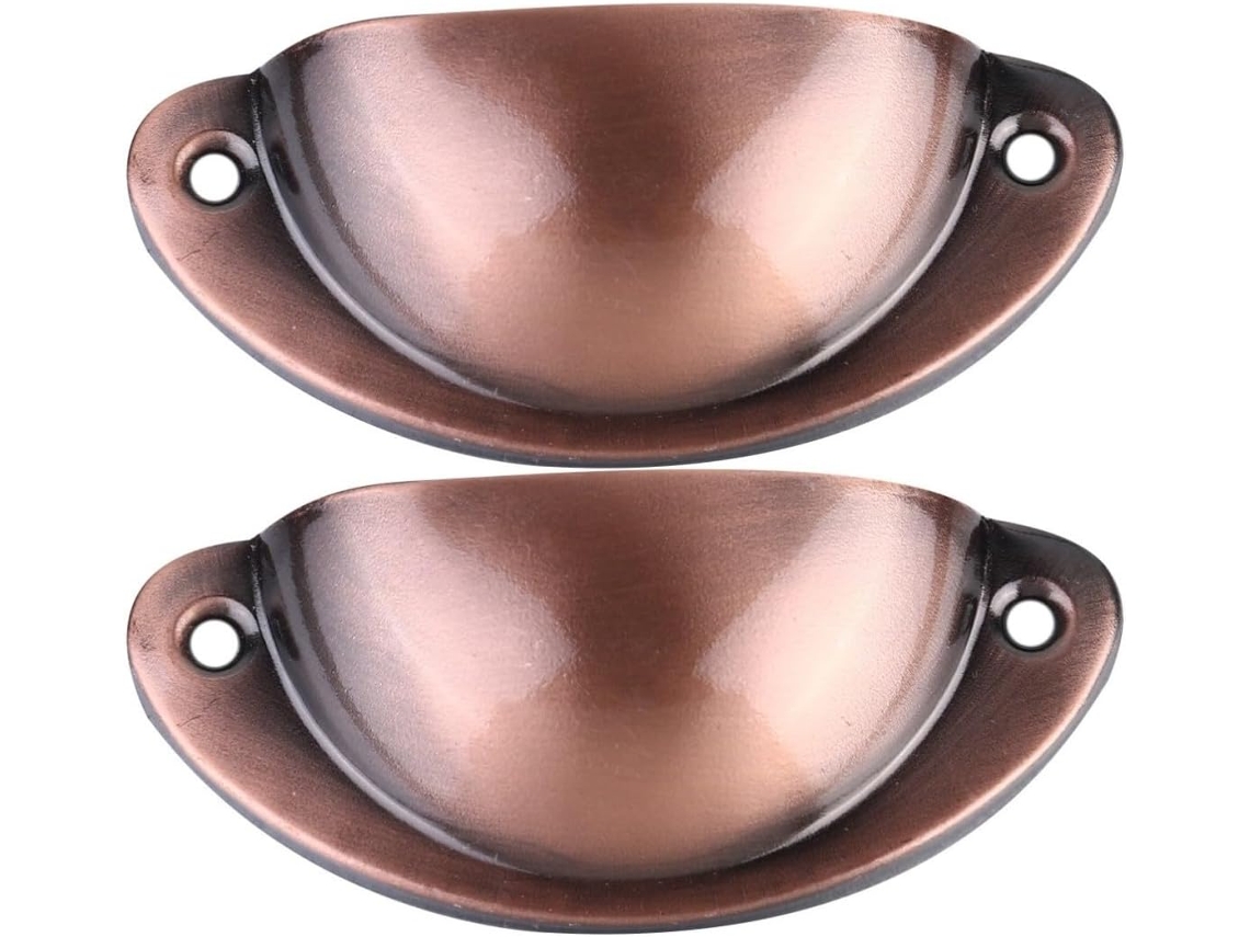 Puxadores Semicirculares Abaodam Para Gavetas, Decoração Clássica E Elegante, 18 Peças, Ferro Retrô, Ideais Para Uso