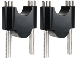 Adaptador de Elevação Guidão para Motocicleta Elevadores Universais 7/8" 22 Fixação Comparado Outros