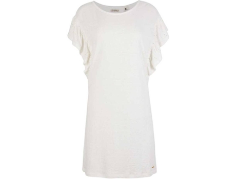 Vestido para Mulher O´NEILL Flutter Dress Branco para Outdoor (M)